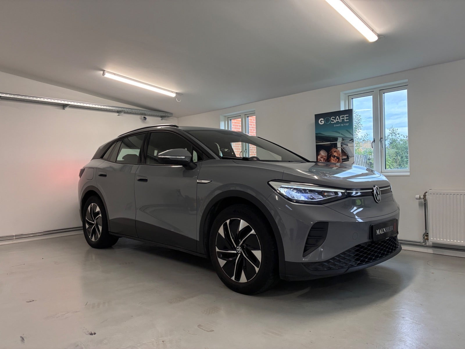 Grå VW ID.4 fra 2021