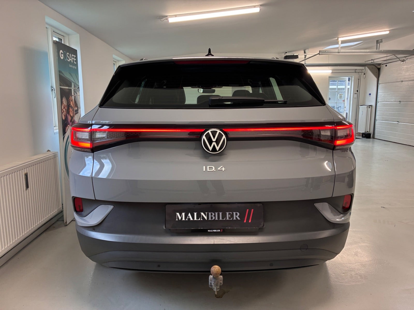 Grå VW ID.4 fra 2021