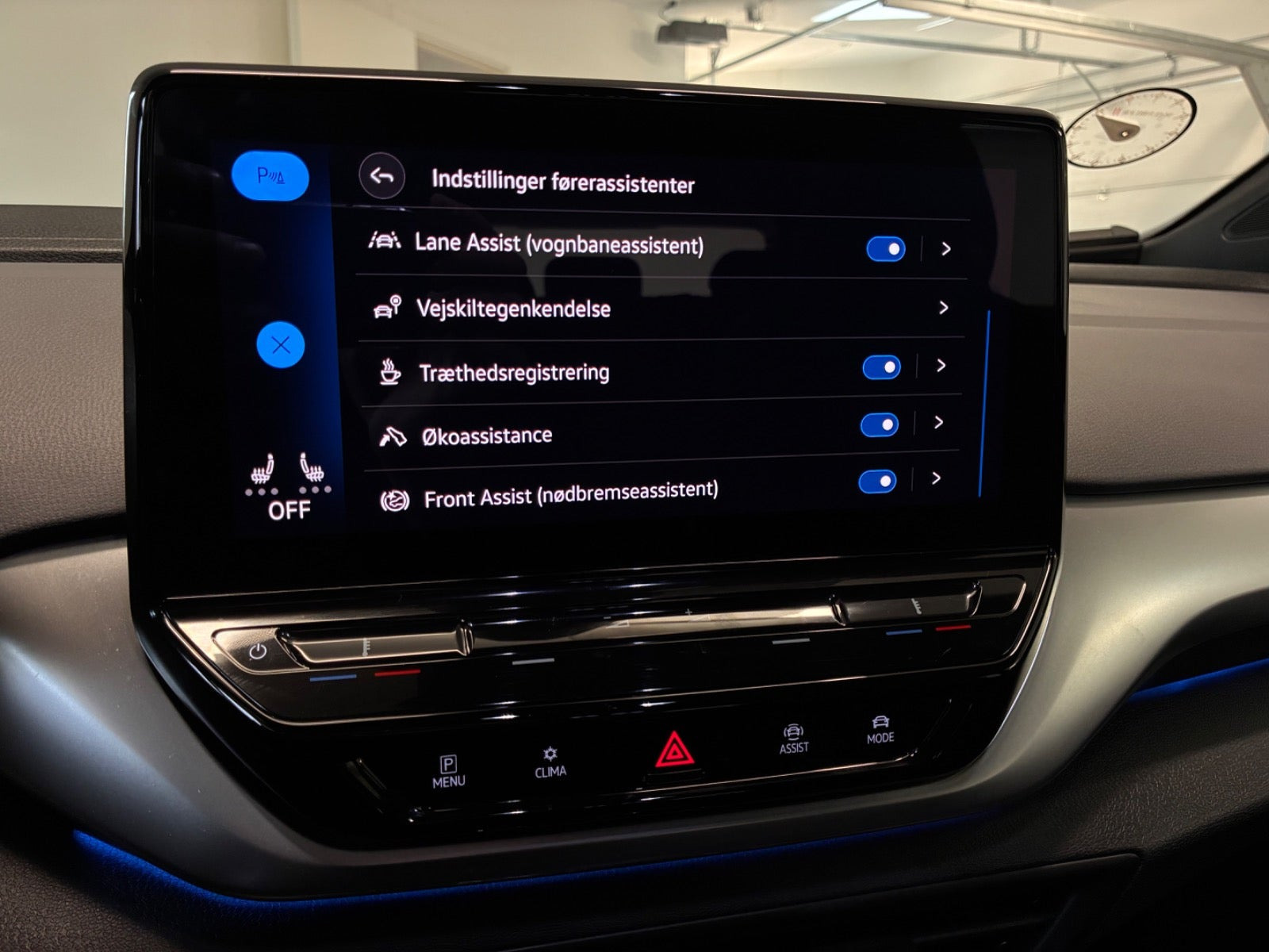 Grå VW ID.4 fra 2021
