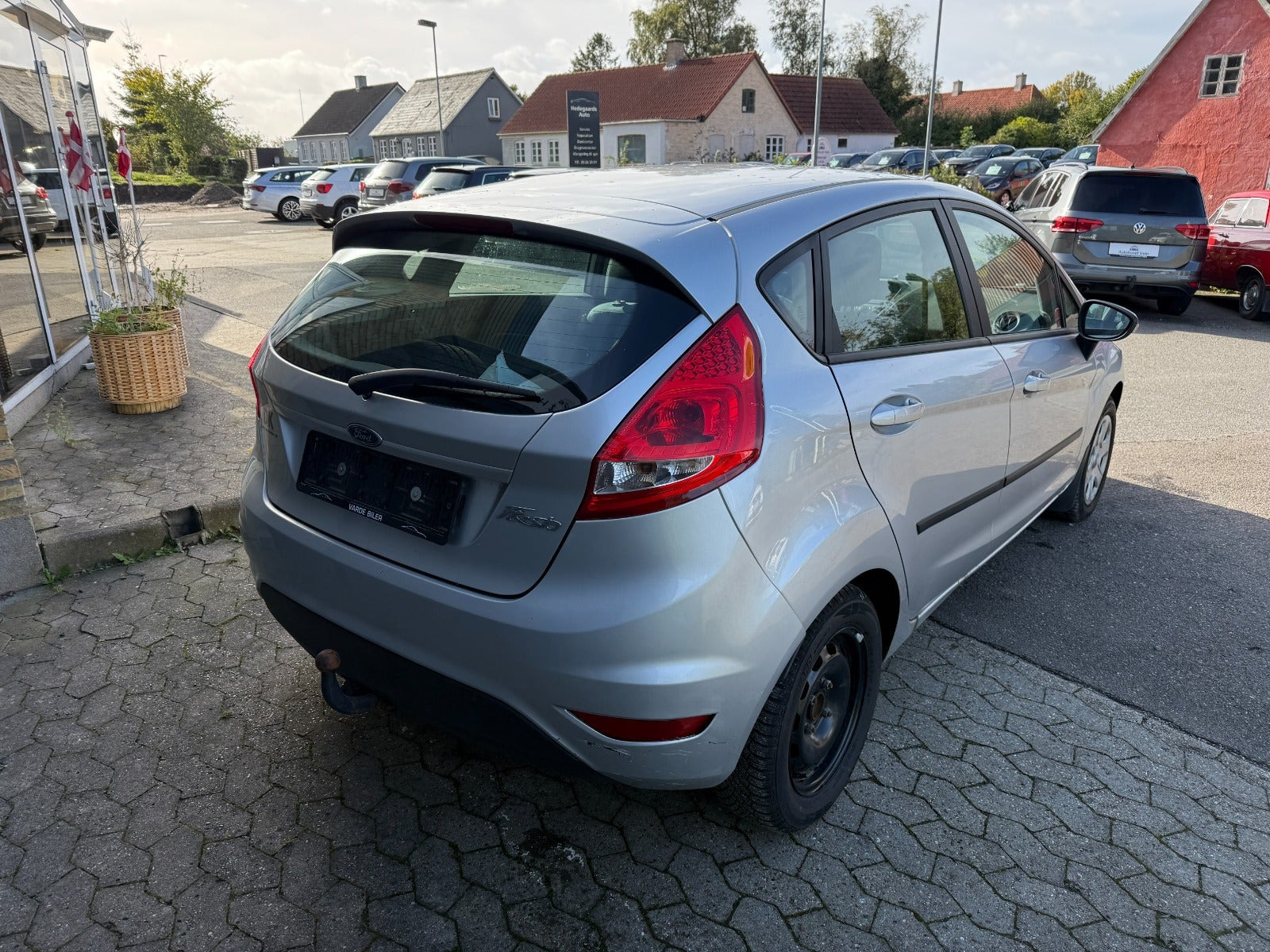 Sølv Ford Fiesta fra 2011