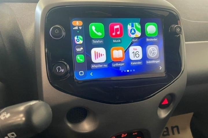 Hvid Toyota Aygo fra 2021
