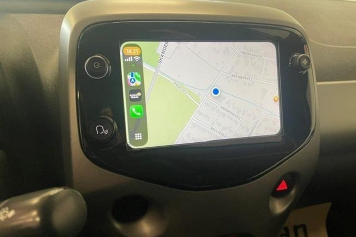 Hvid Toyota Aygo fra 2021
