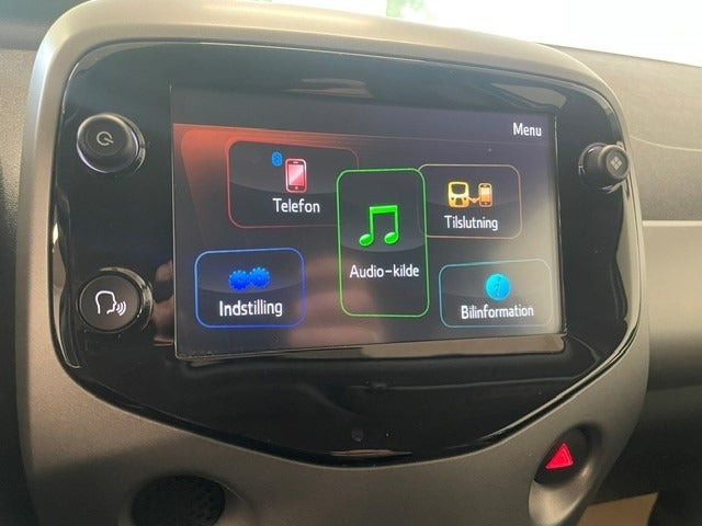 Hvid Toyota Aygo fra 2021