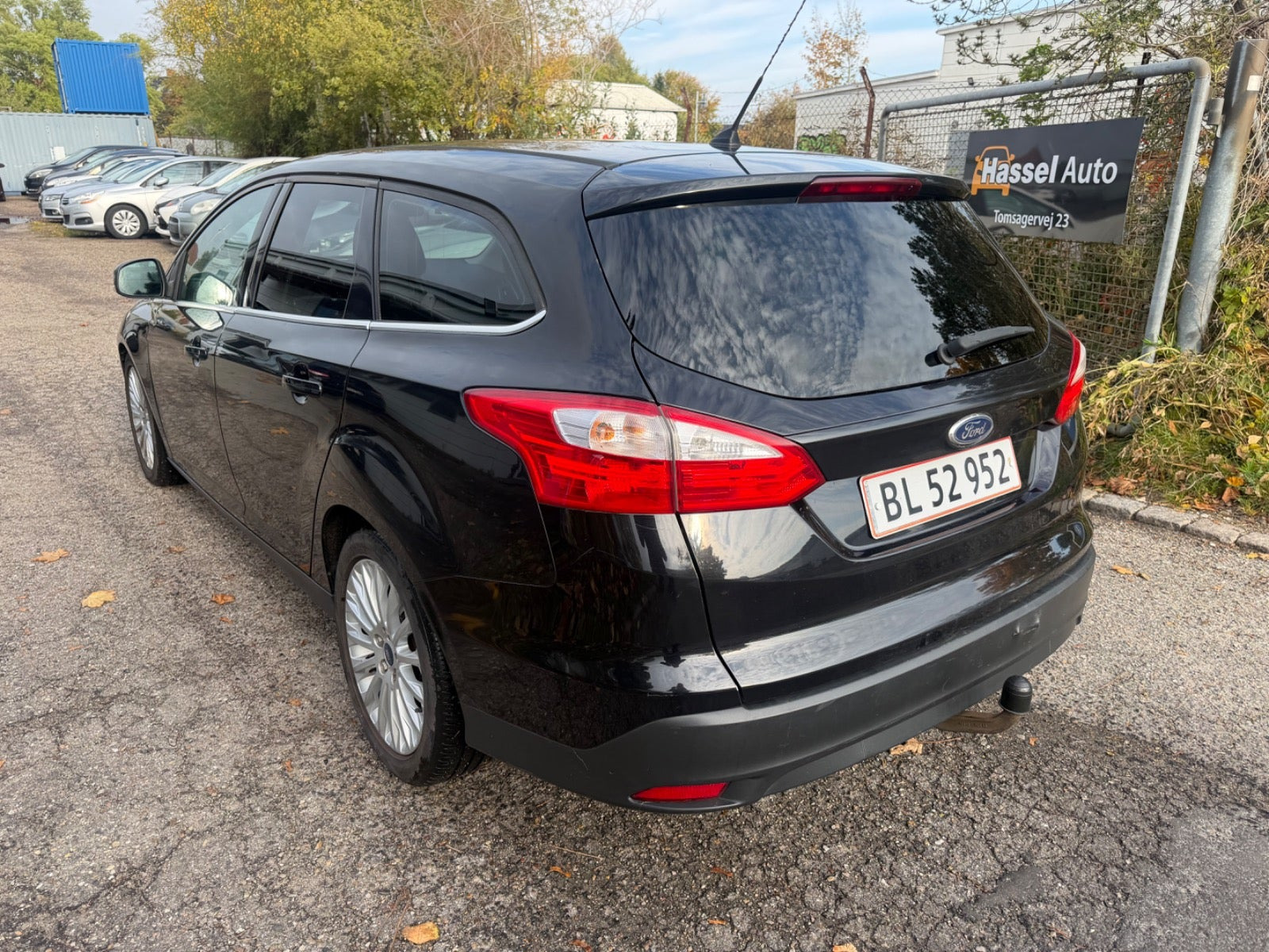 Grøn Ford Focus fra 2012