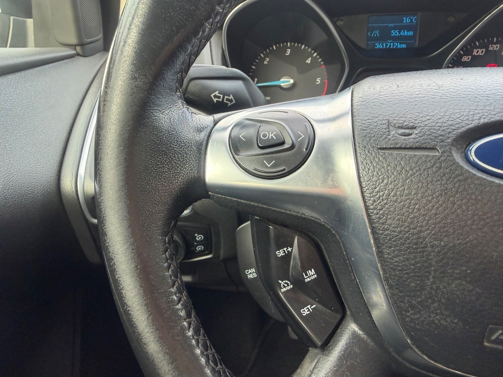 Grøn Ford Focus fra 2012
