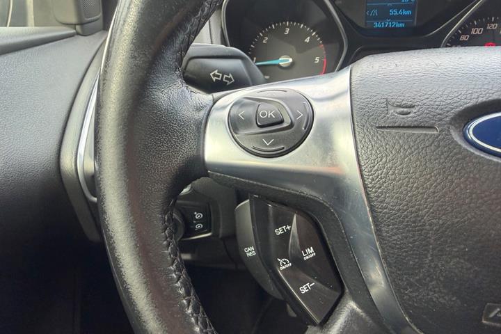 Grøn Ford Focus fra 2012