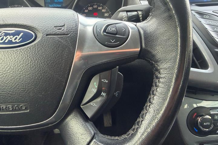 Grøn Ford Focus fra 2012