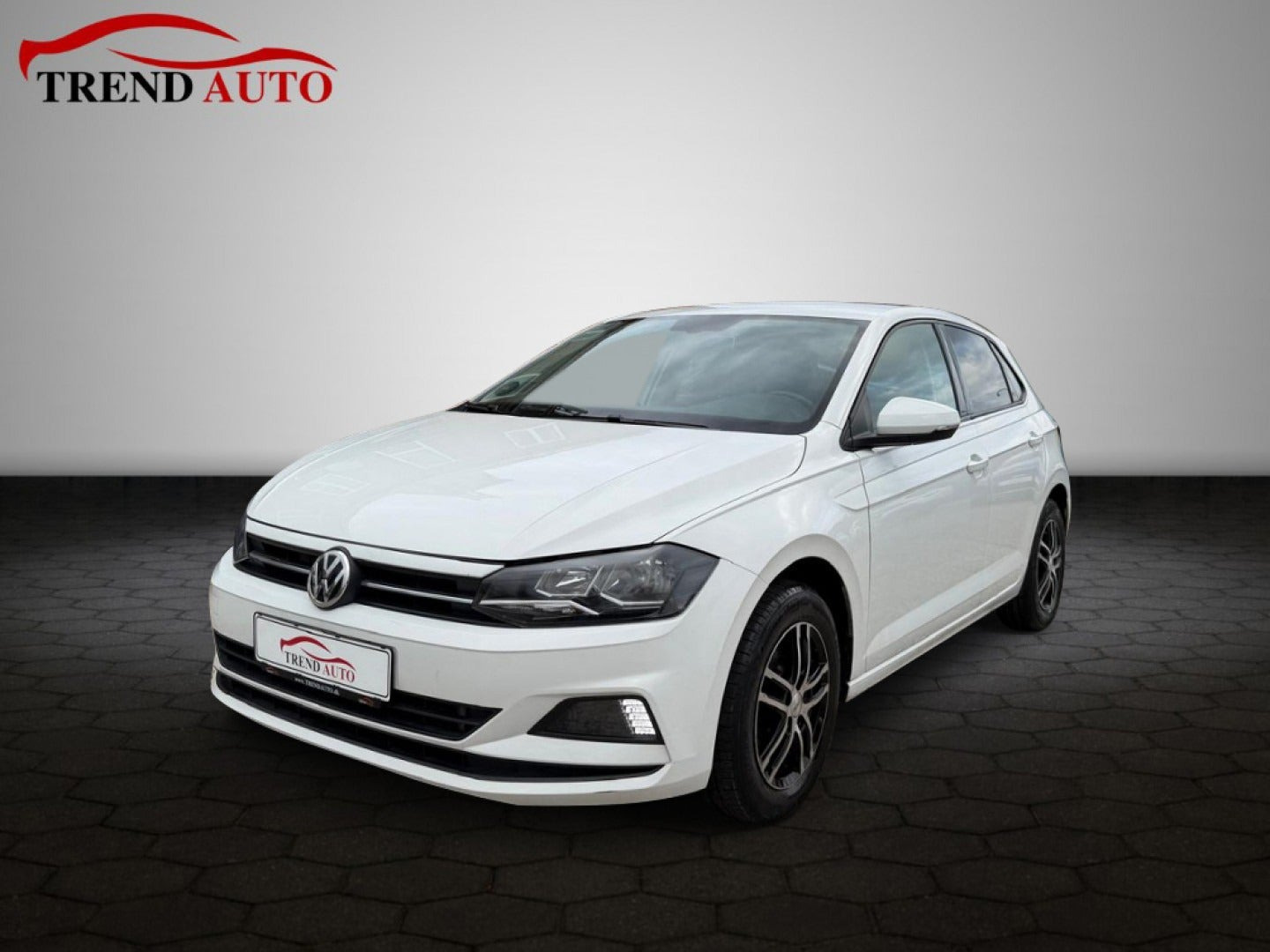 Hvid VW Polo fra 2020
