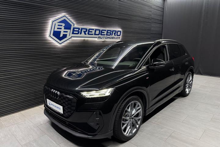 Sort Audi Q4 e-tron fra 2024