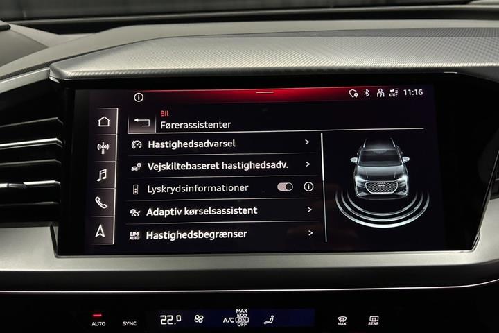 Sort Audi Q4 e-tron fra 2024