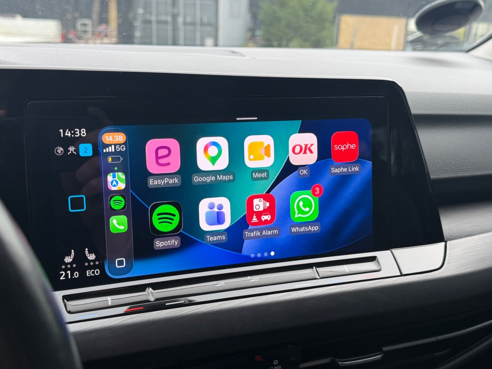 Sort VW Golf VIII fra 2021