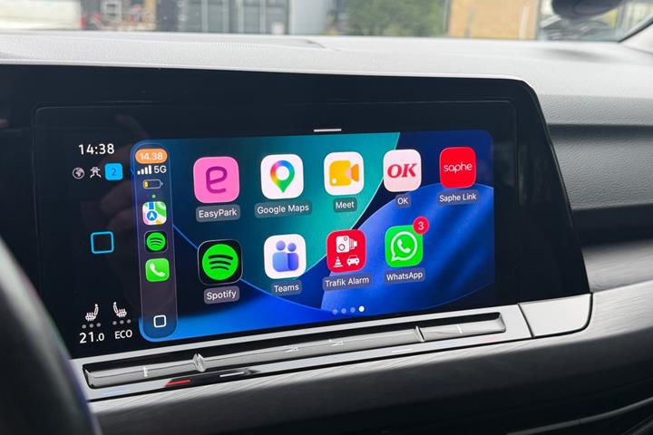 Sort VW Golf VIII fra 2021
