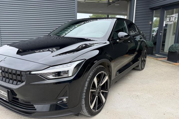 Sort Polestar 2 fra 2021