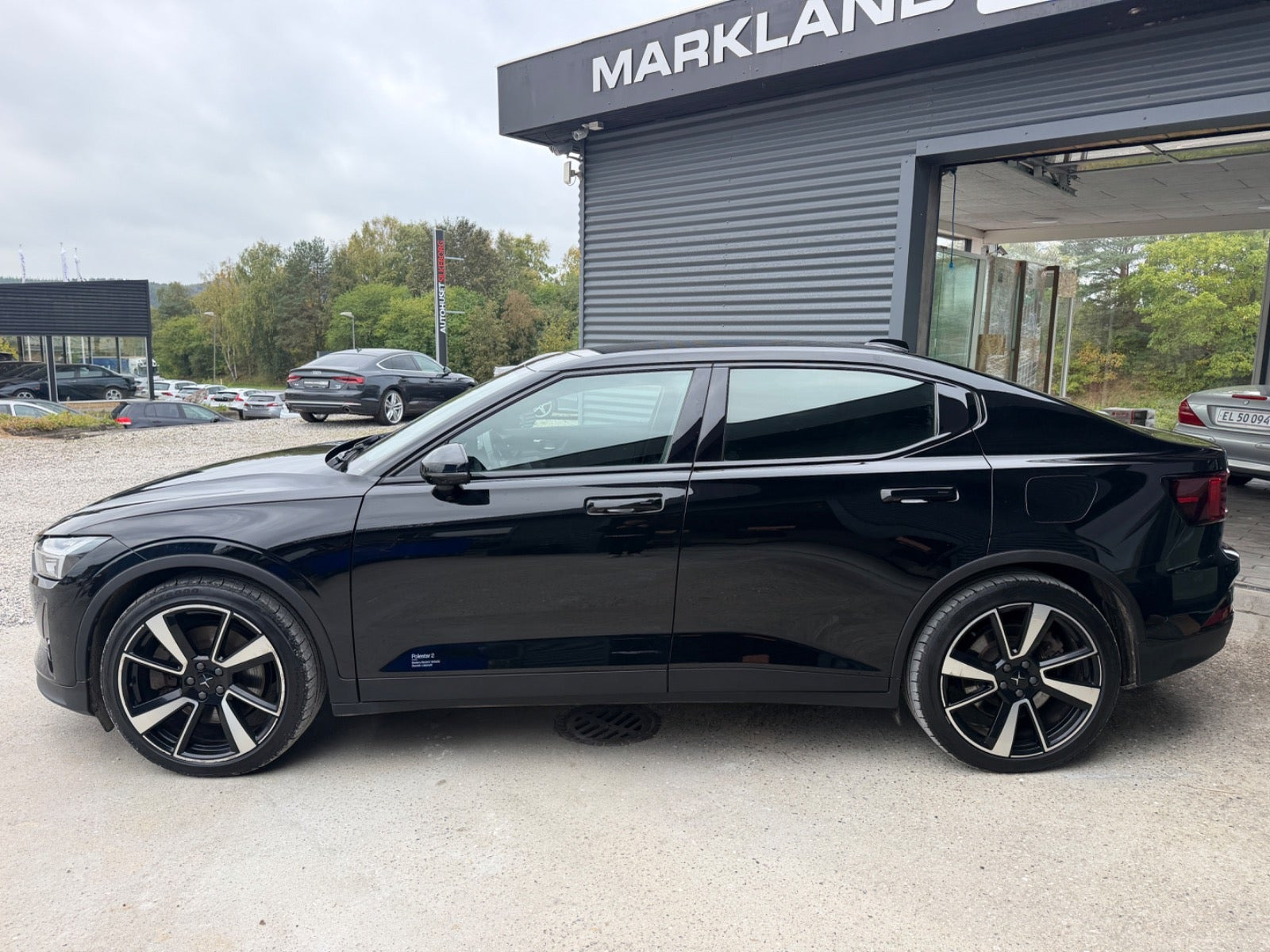Sort Polestar 2 fra 2021