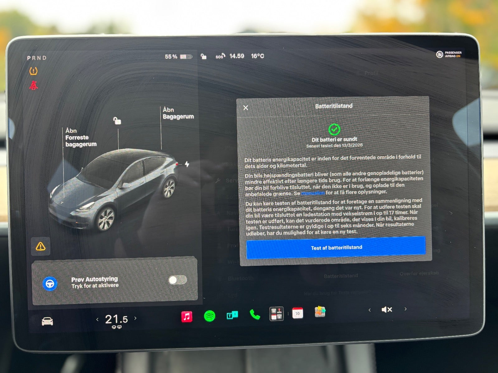 undefined Tesla Model Y fra 2021