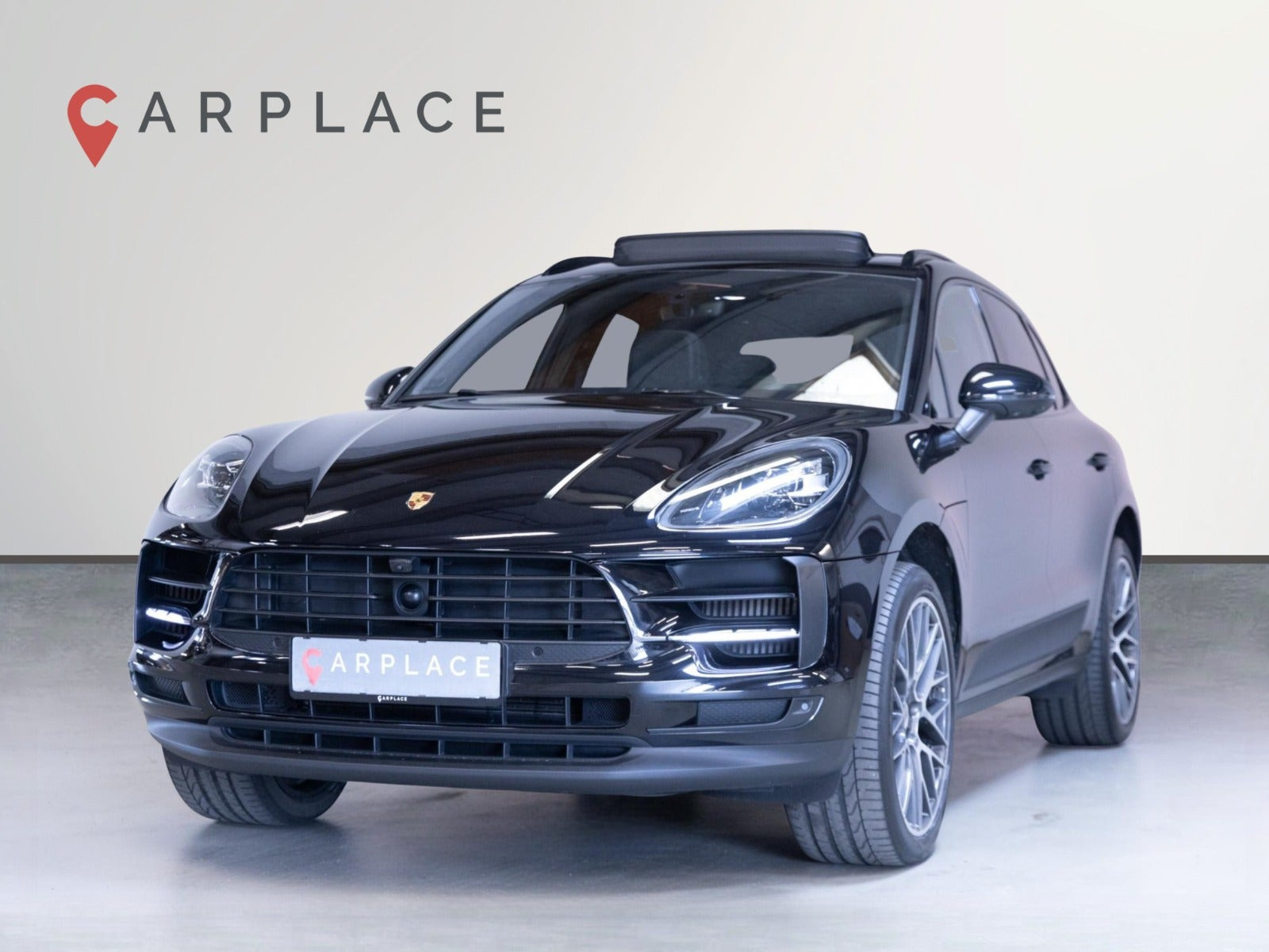 Sort Porsche Macan S fra 2020