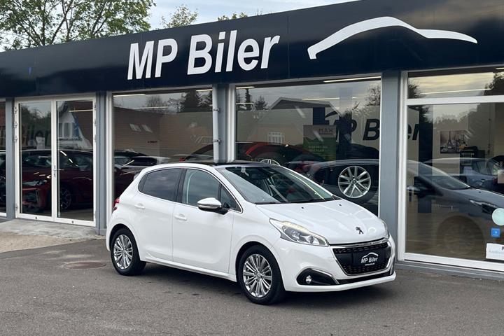Hvid Peugeot 208 fra 2018