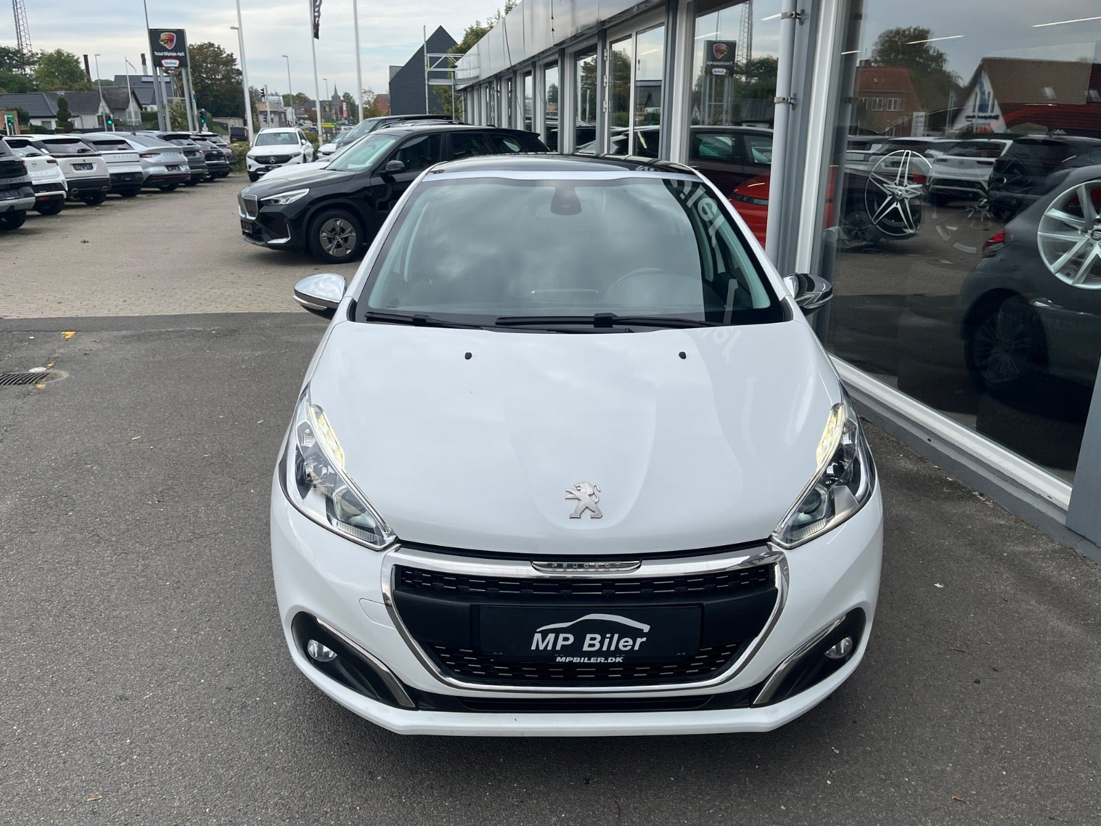 Hvid Peugeot 208 fra 2018