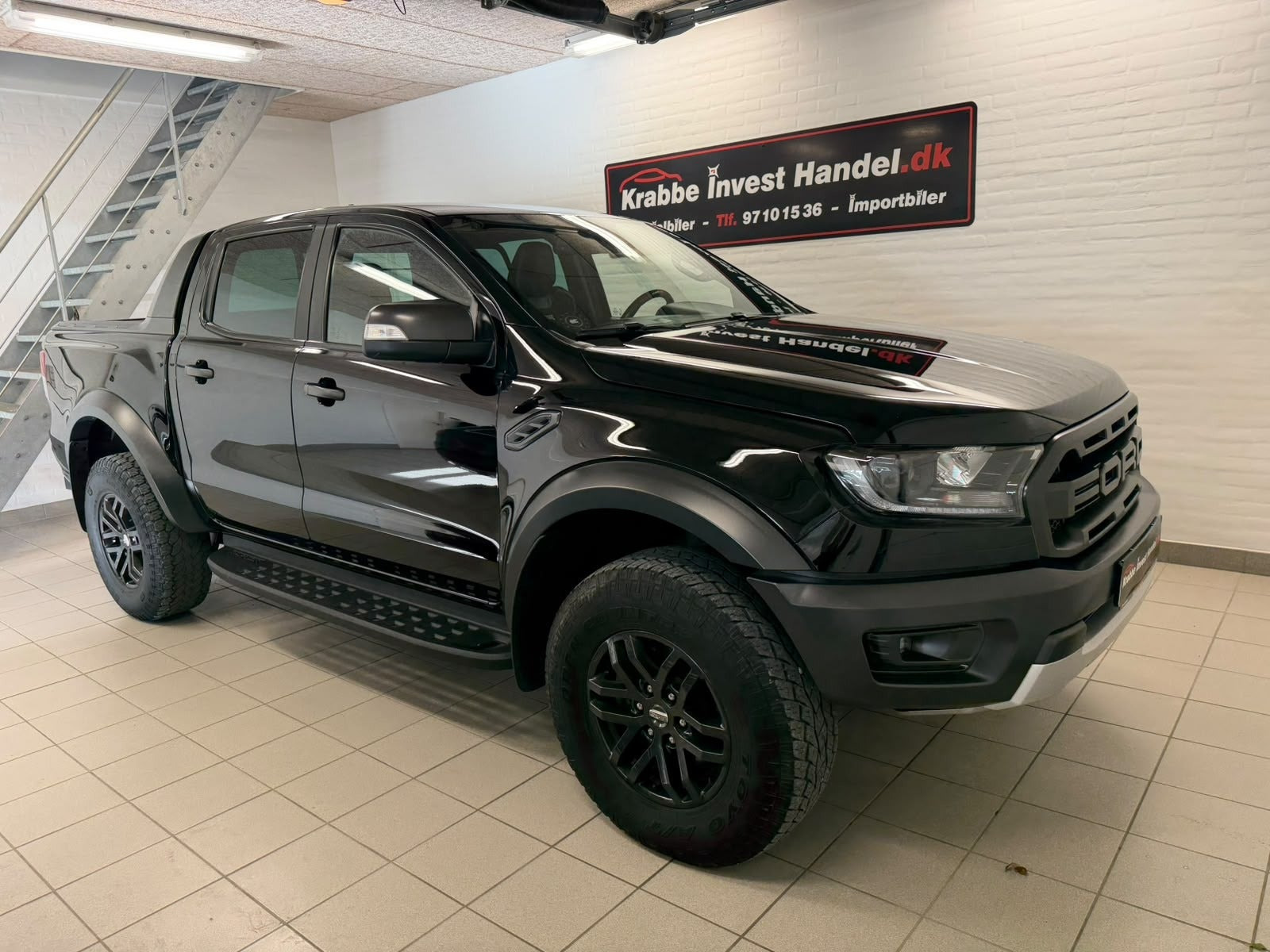 Sort Ford Ranger fra 2021