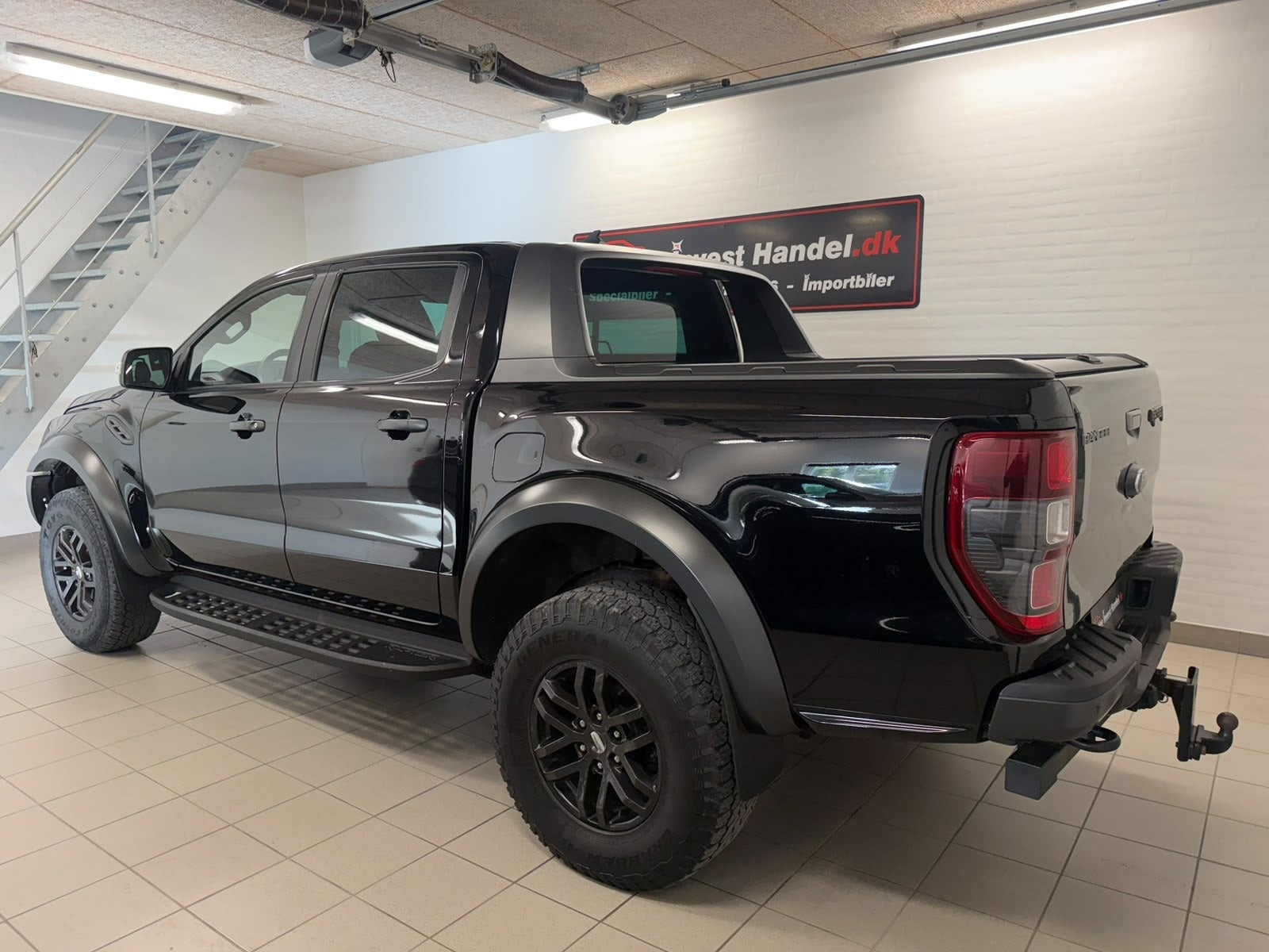 Sort Ford Ranger fra 2021