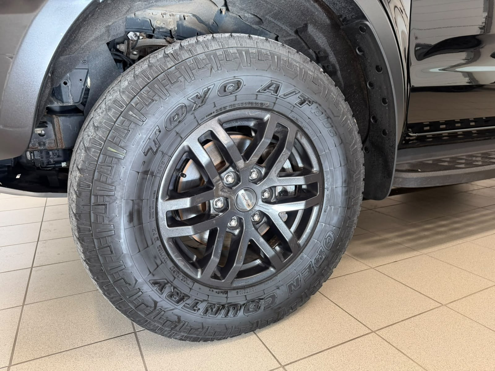 Sort Ford Ranger fra 2021