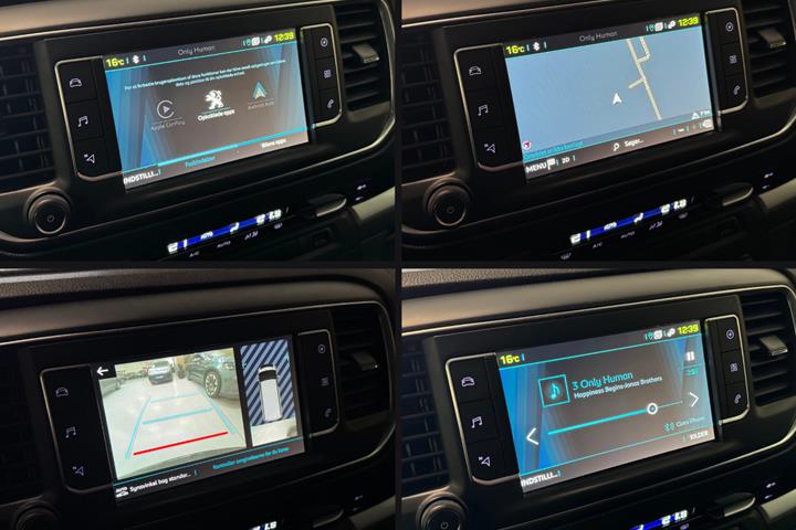 Sort Peugeot e-Traveller fra 2021