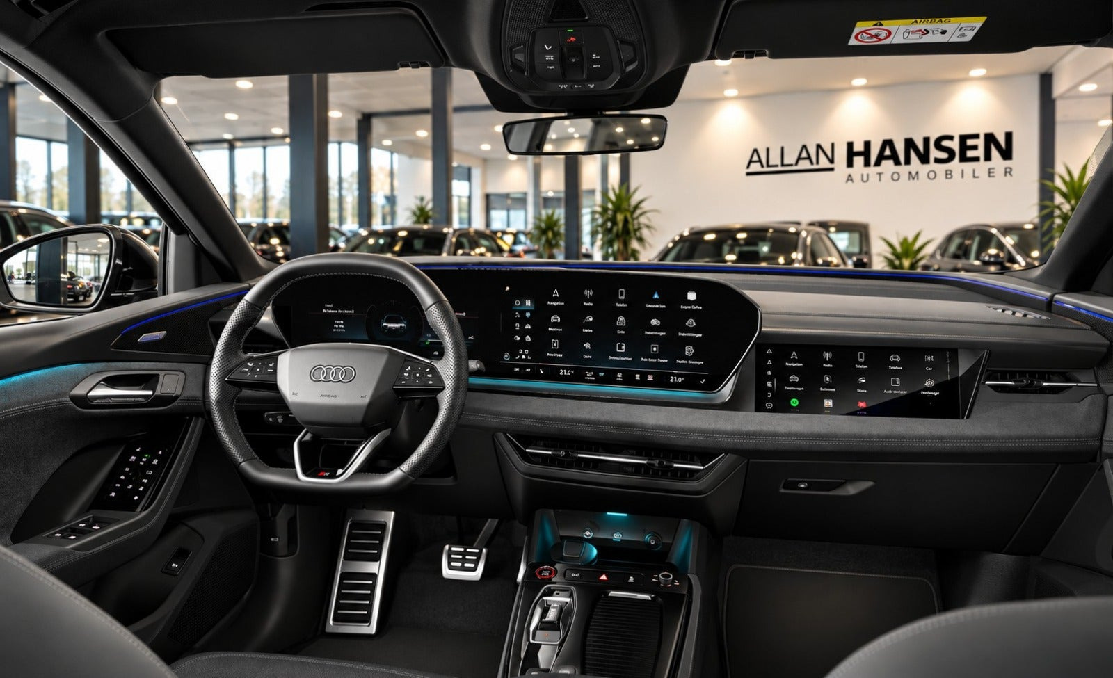Grå Audi SQ6 e-tron fra 2025
