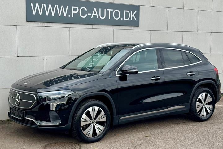 Sort Mercedes EQA250 fra 2023
