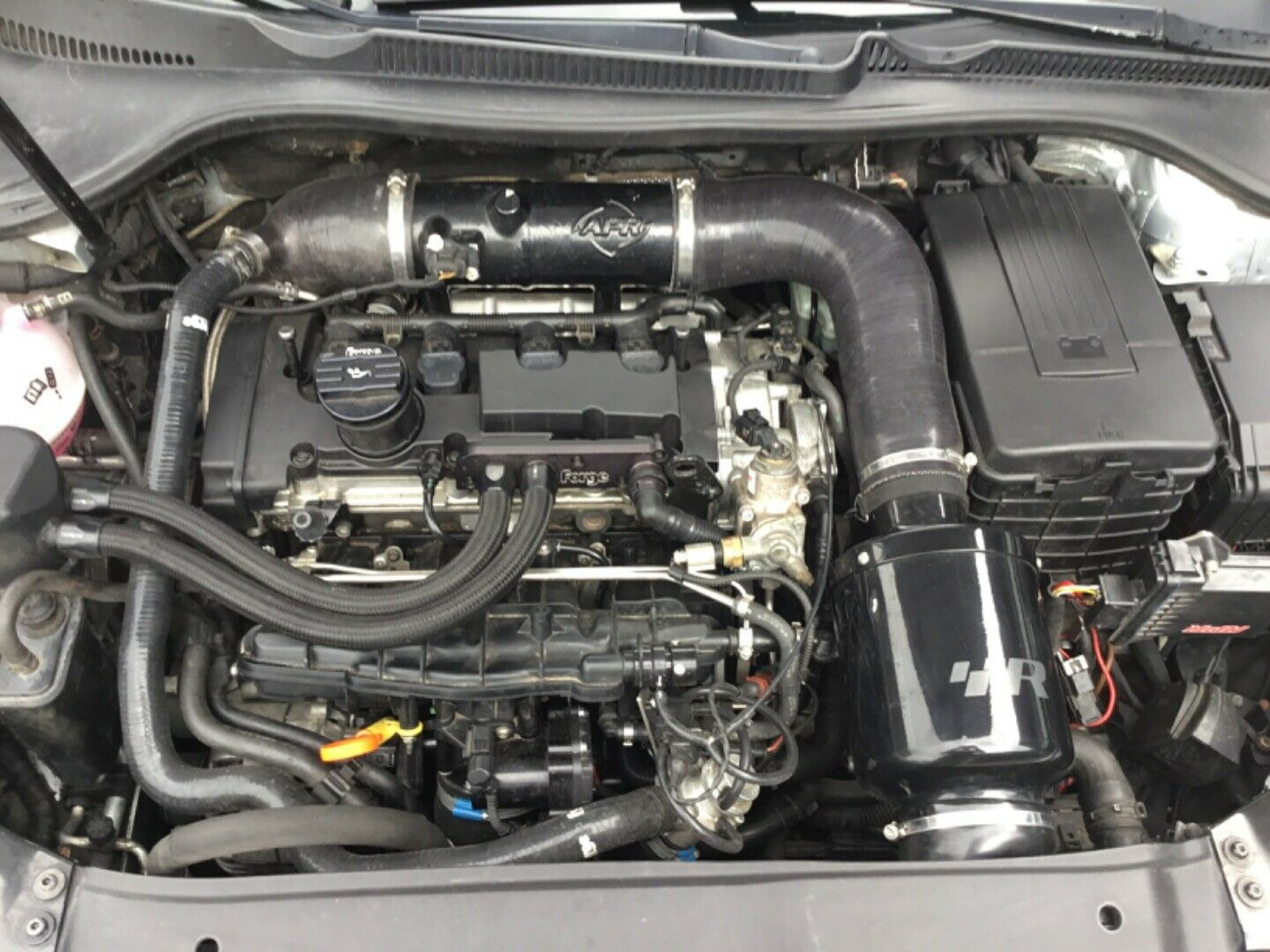 Sølv VW Golf VI fra 2010