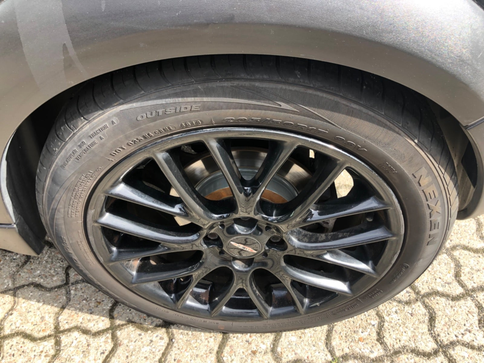 Sort Mini Cooper S fra 2007