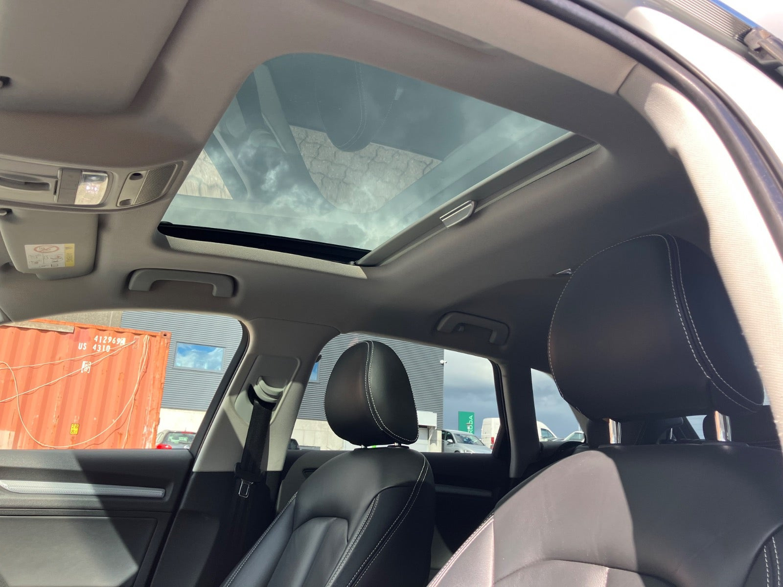 Hvid Audi A3 fra 2015