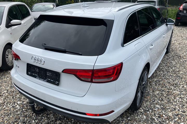 Hvid Audi A4 fra 2016