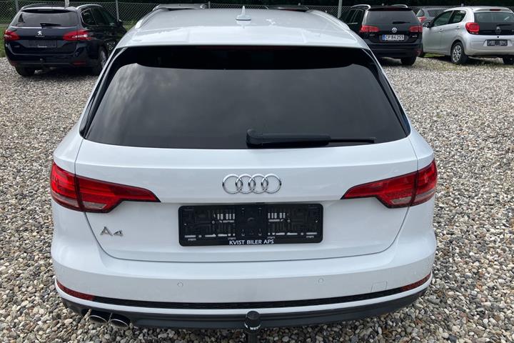 Hvid Audi A4 fra 2016