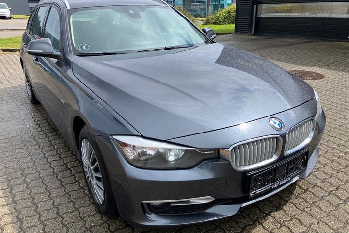 Brun BMW 320d fra 2013