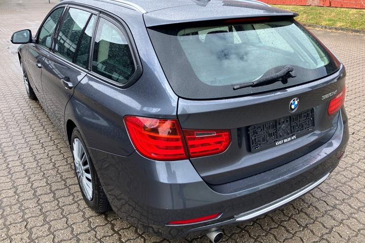 Brun BMW 320d fra 2013