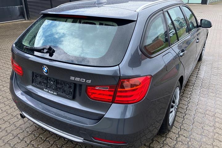 Brun BMW 320d fra 2013