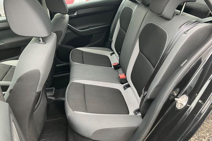 Sort Skoda Fabia fra 2017