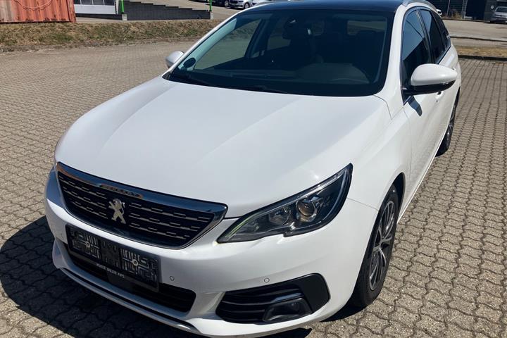 Hvid Peugeot 308 fra 2019