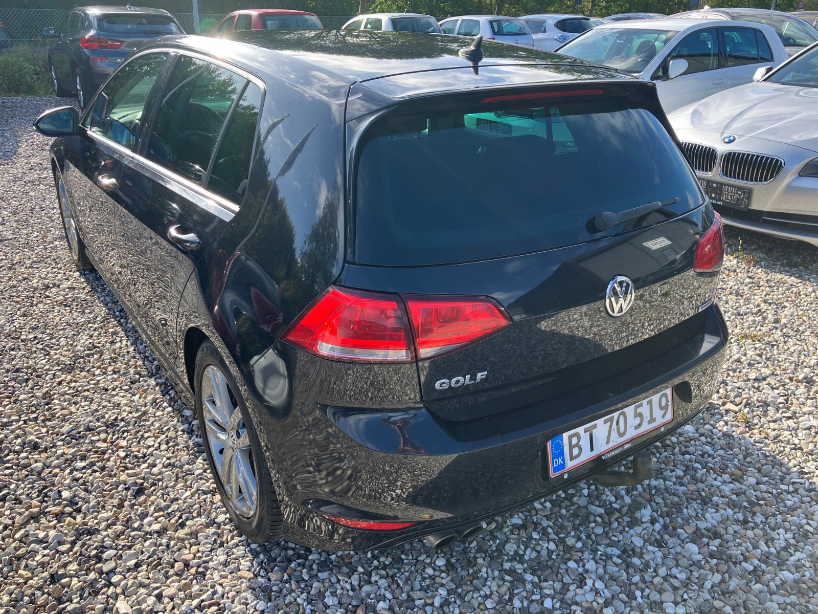 Sort VW Golf VII fra 2016