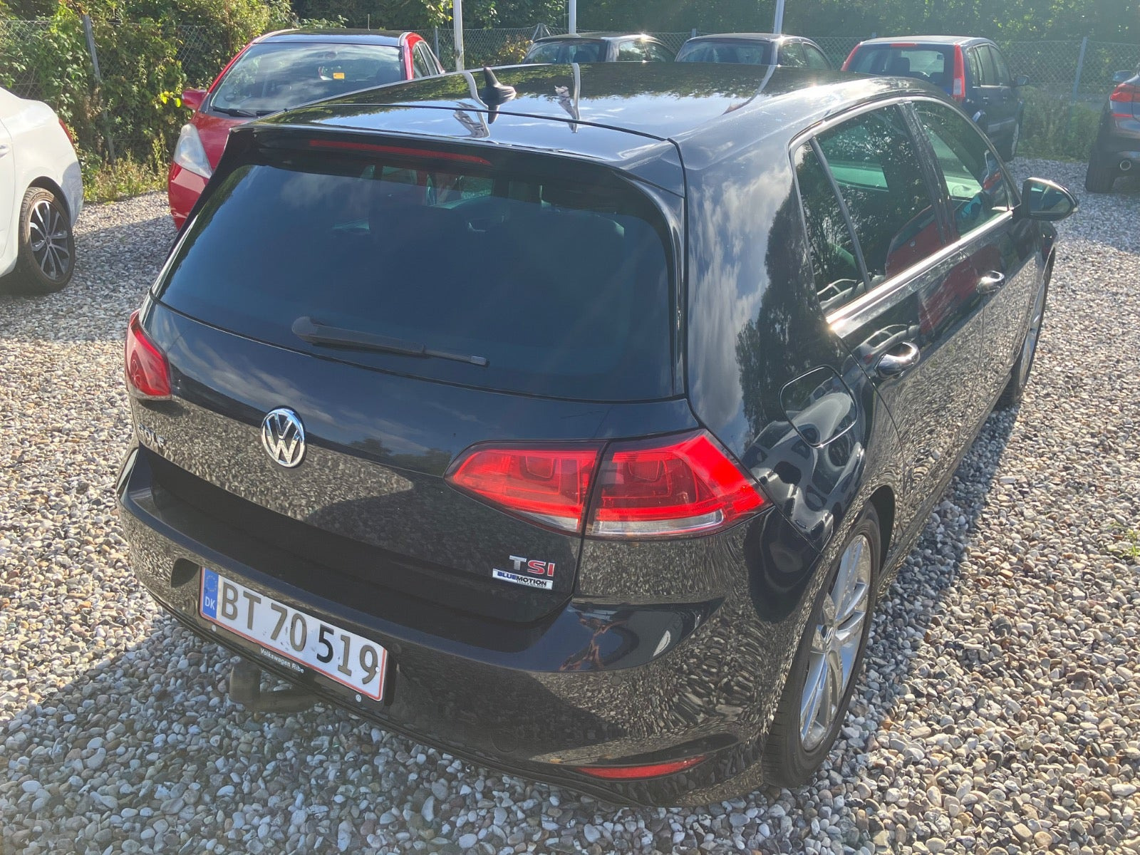 Sort VW Golf VII fra 2016