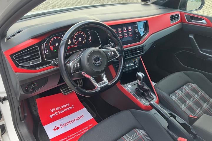 Hvid VW Polo fra 2018