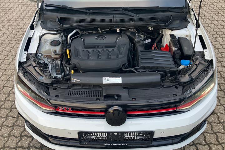 Hvid VW Polo fra 2018