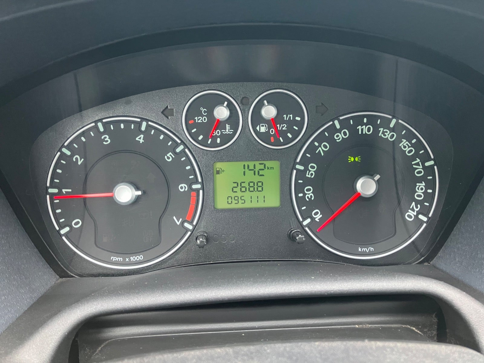 Sort Ford Fusion fra 2007