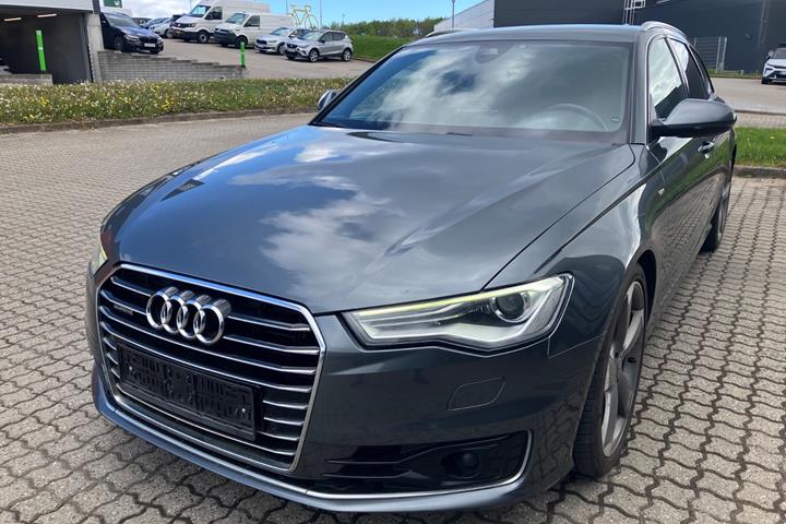 Grå Audi A6 fra 2015