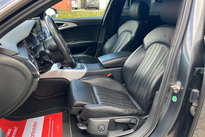 Grå Audi A6 fra 2015