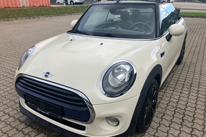 Hvid Mini Cooper fra 2017