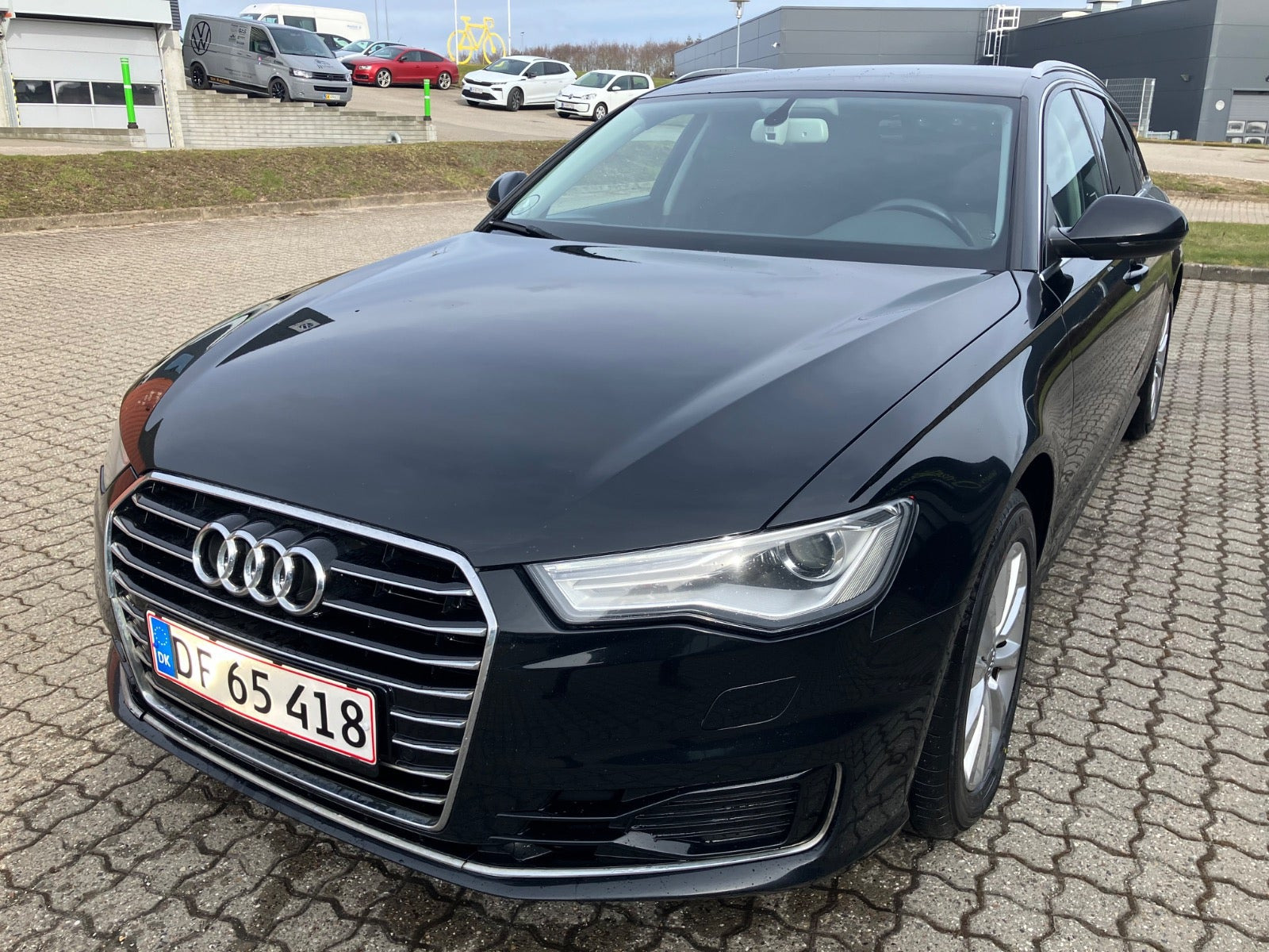Sort Audi A6 fra 2015