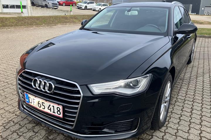 Sort Audi A6 fra 2015