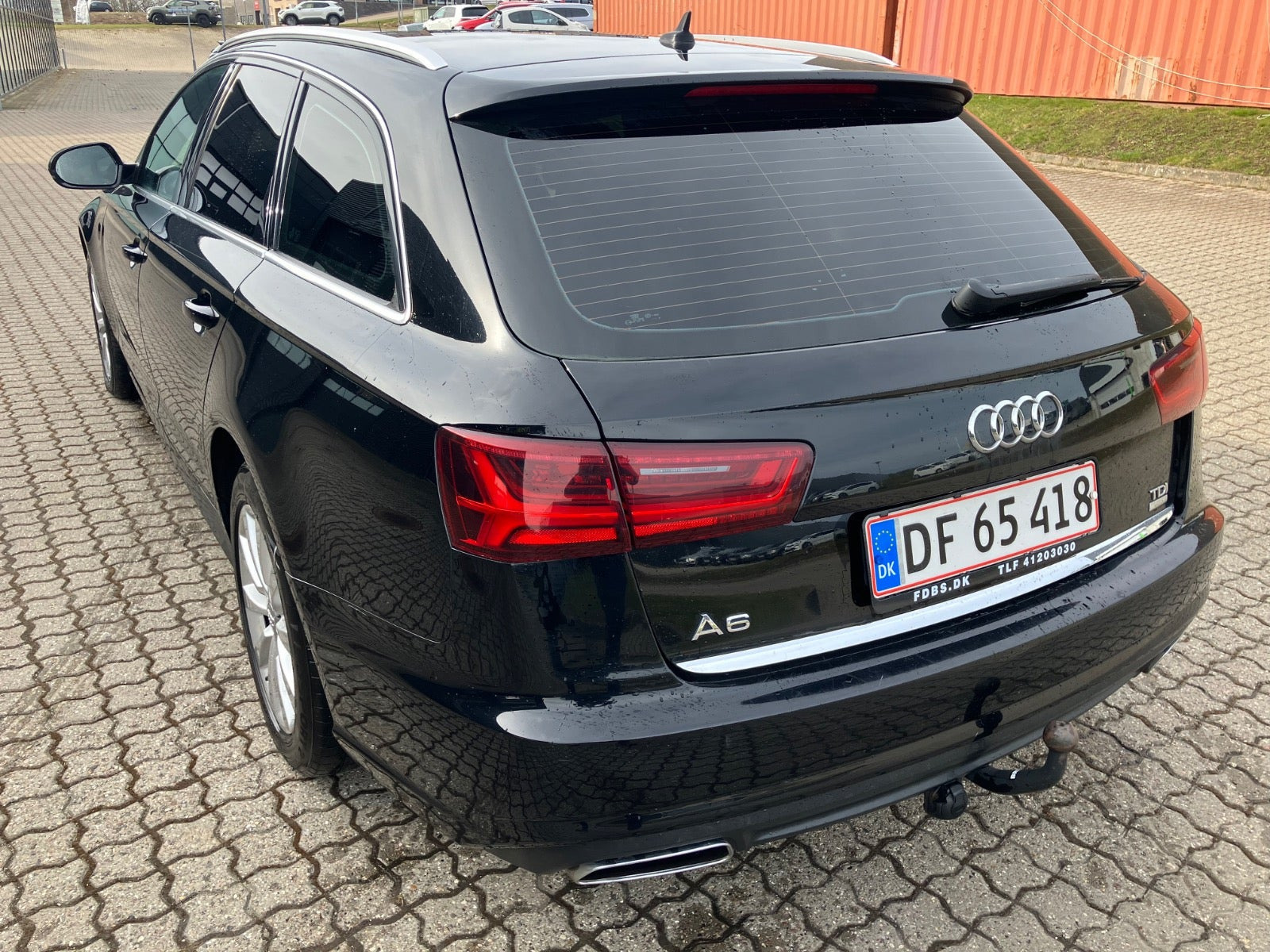 Sort Audi A6 fra 2015