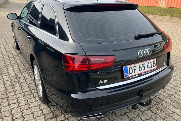 Sort Audi A6 fra 2015